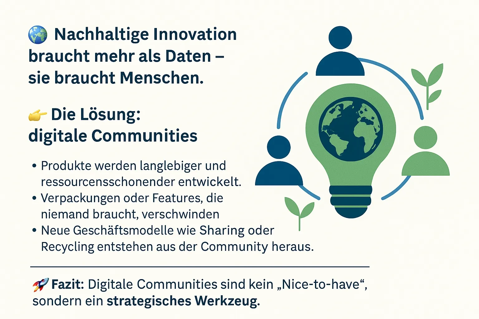 Nachhaltige Innovation